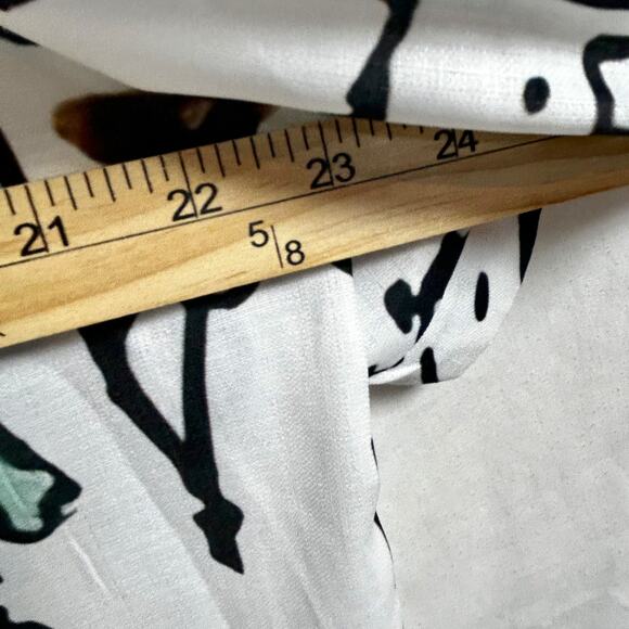 Art Teacher Whimsical Dog Puppy Blouse Peter Pan Playful Modern Retro Style 2XL - Picture 8 of 10